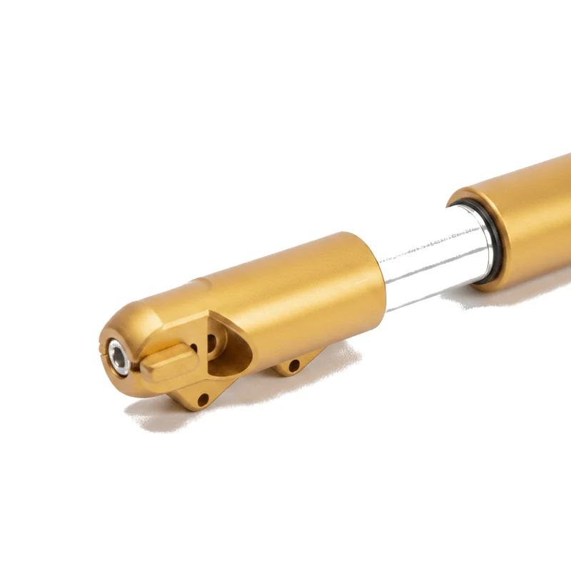 Suspension Avant Réglable Gauche Dorée pour Trottinette Électrique Kaabo Wolf King GTR
