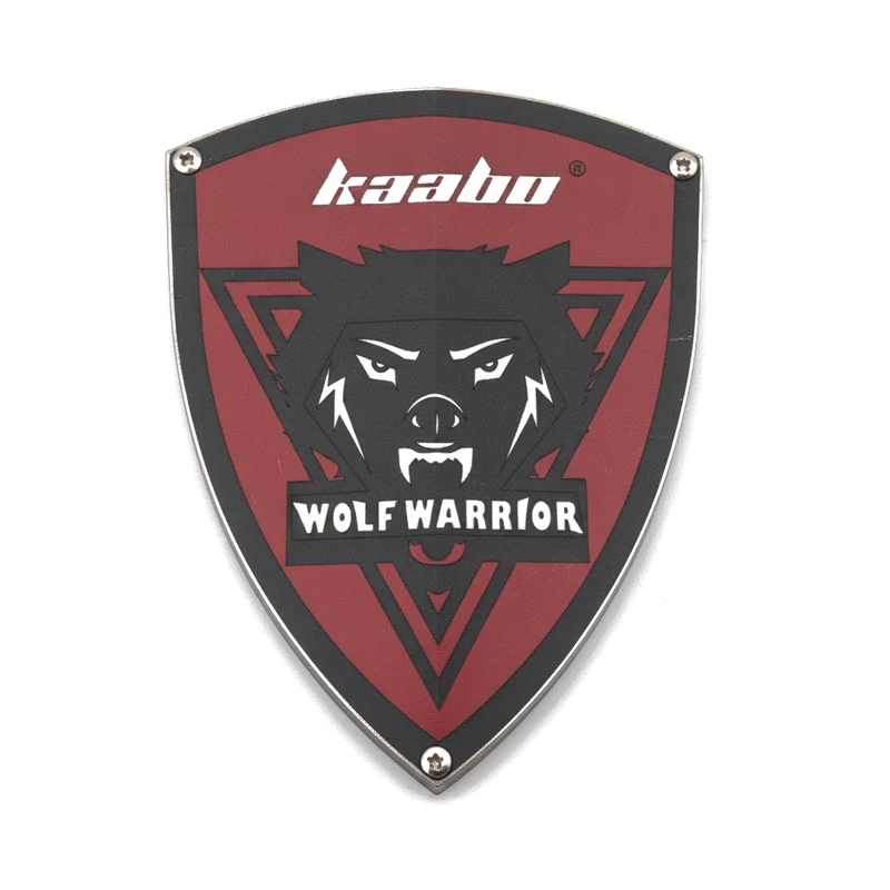 Logo Wolf de Colonne de Direction pour Trottinette Électrique Kaabo Wolf King GTR