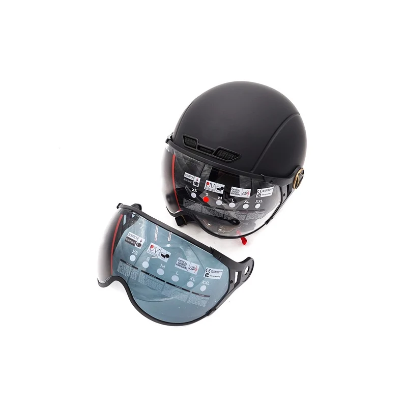 Casque JET à visière rétractable
