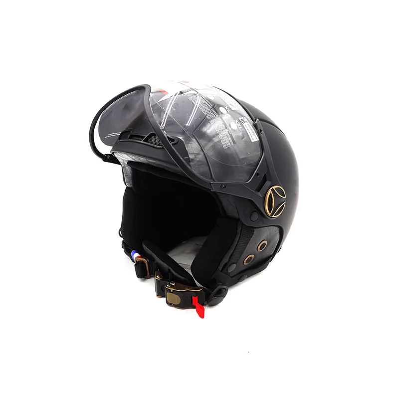 Casque JET à visière rétractable