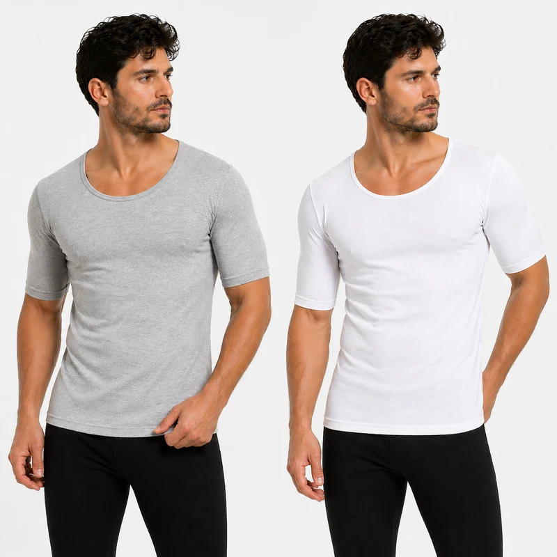Sous-Chemise Homme à Manches
