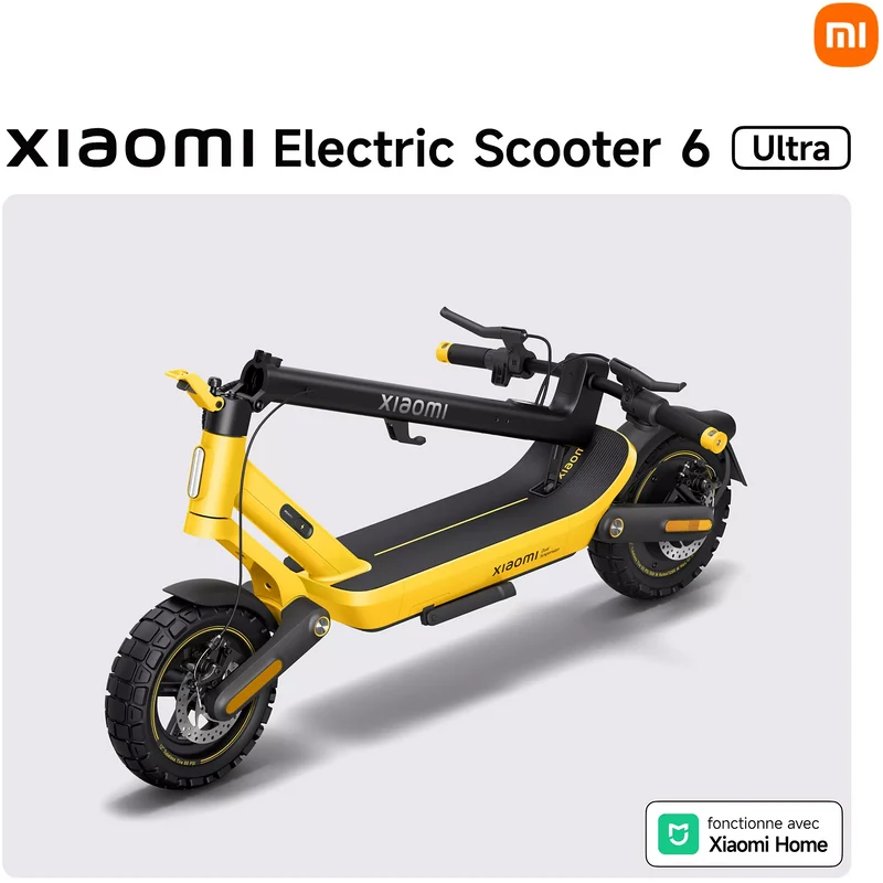 Xiaomi Scooter 6 Ultra Jaune