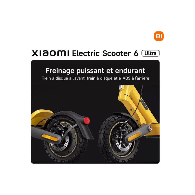 Xiaomi Scooter 6 Ultra Jaune