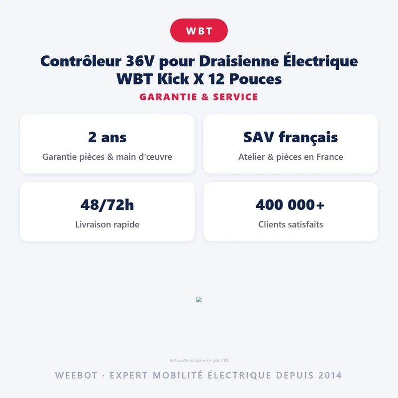Contrôleur 36V pour Draisienne Électrique WBT Kick X 12 Pouces