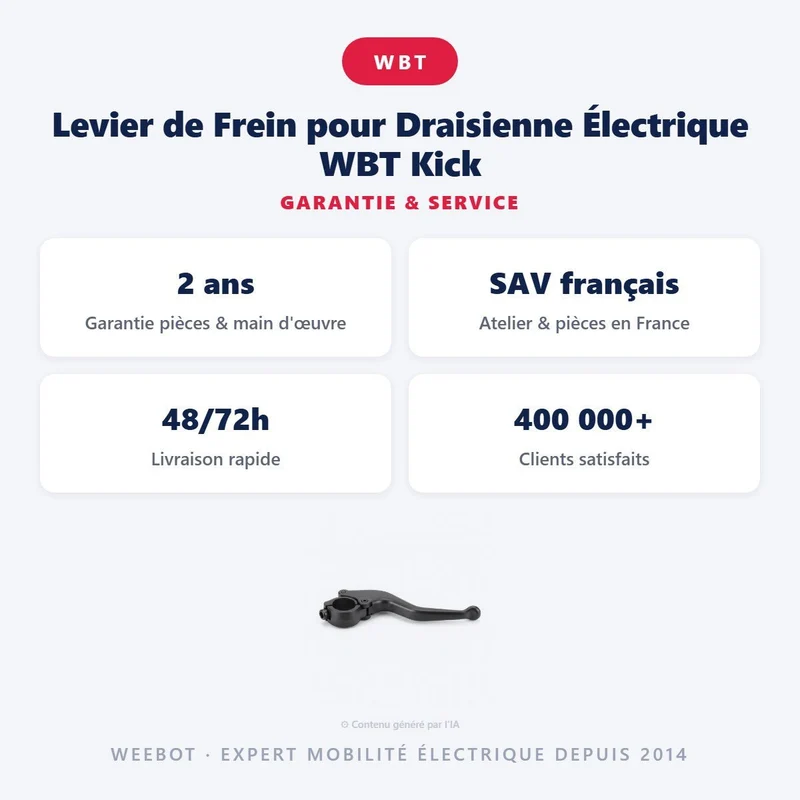 Levier de Frein pour Draisienne Électrique WBT Kick