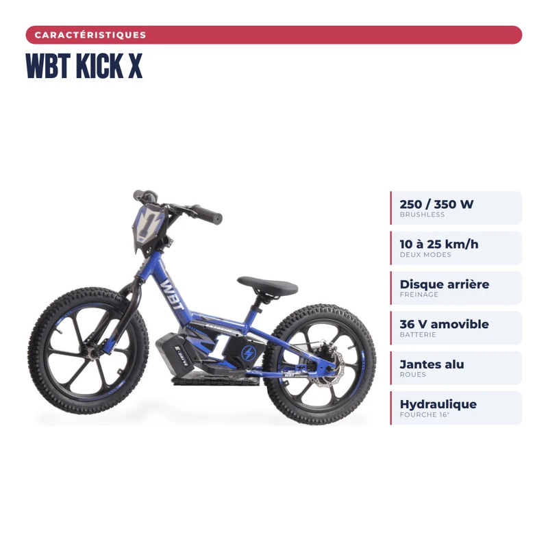 Draisienne Électrique Enfant WBT Kick X