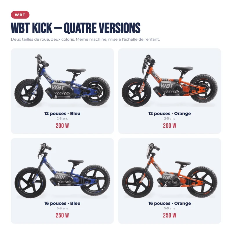 Draisienne Électrique Enfant WBT Kick