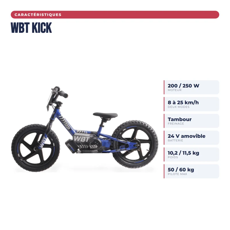 Draisienne Électrique Enfant WBT Kick