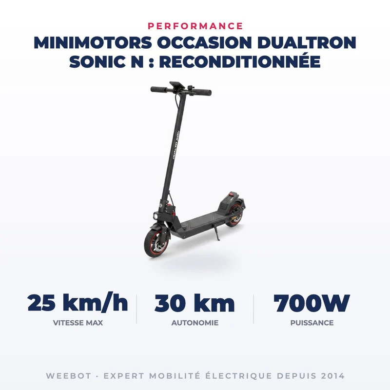 Trottinette Électrique Occasion Dualtron Sonic N : Reconditionnée