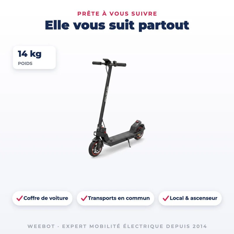 Trottinette Électrique Occasion Dualtron Sonic N : Reconditionnée