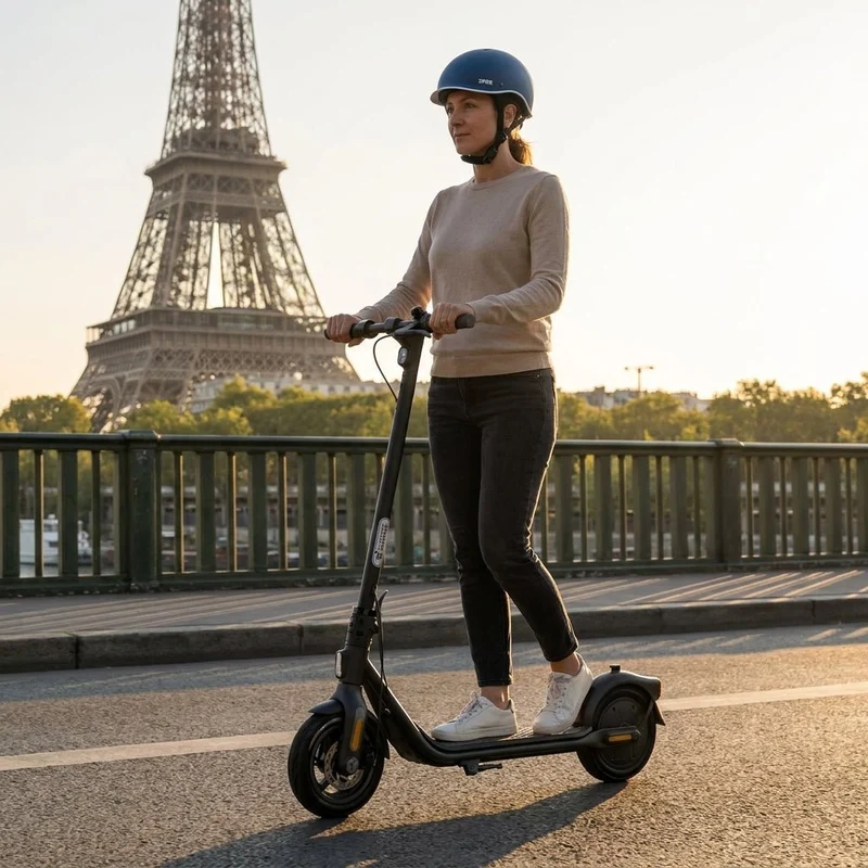 Trottinette Électrique Occasion F2 Plus Ninebot by Segway : Reconditionnée