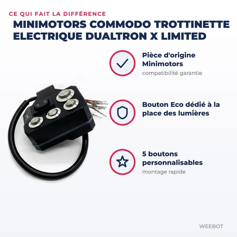 Commodo Trottinette Electrique Dualtron X Limited