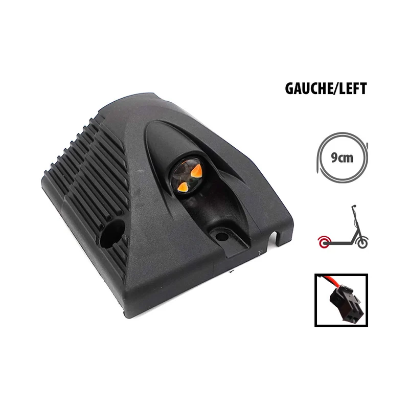 Cache plastique et Led Deck arriere gauche Kukirin G2 Master