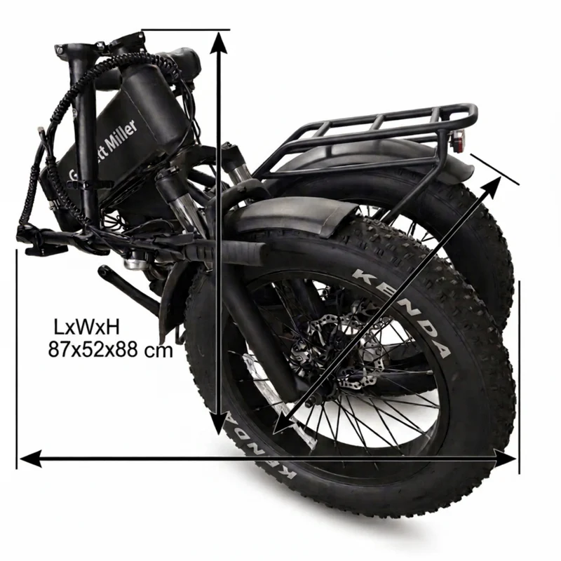 Vélo Électrique Pliant Cargo Garrett Miller Horizon