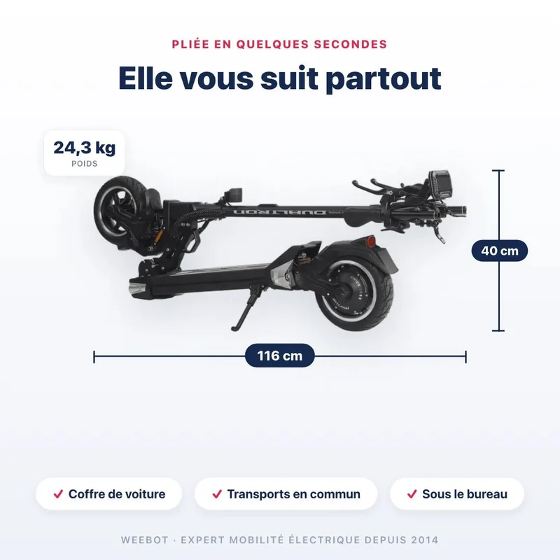 Trottinette Électrique Dualtron Togo Pro