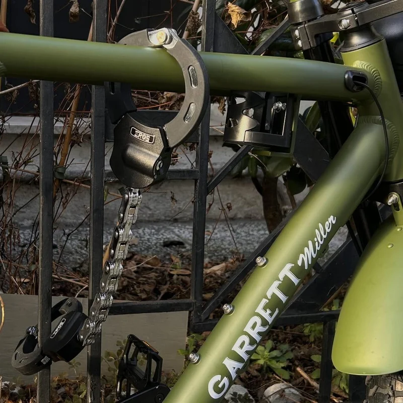 Menottes Anti Vol Multi Maillon (avec 3 clés) pour Trottinette Et Vélo - Eroz