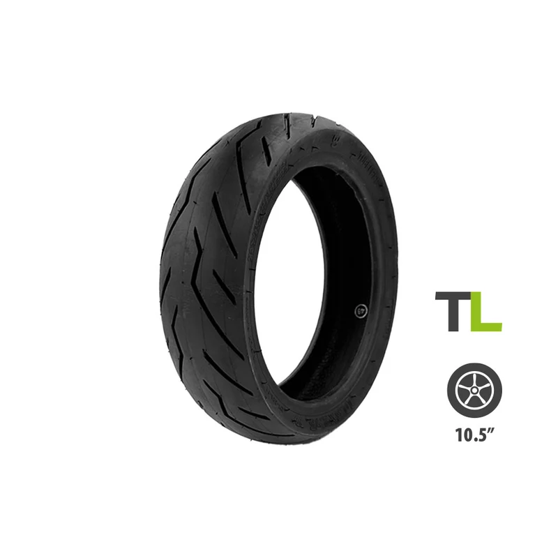 Pneu Route Renforcé Tubeless 10.5x2.75 pour Trottinette Électrique