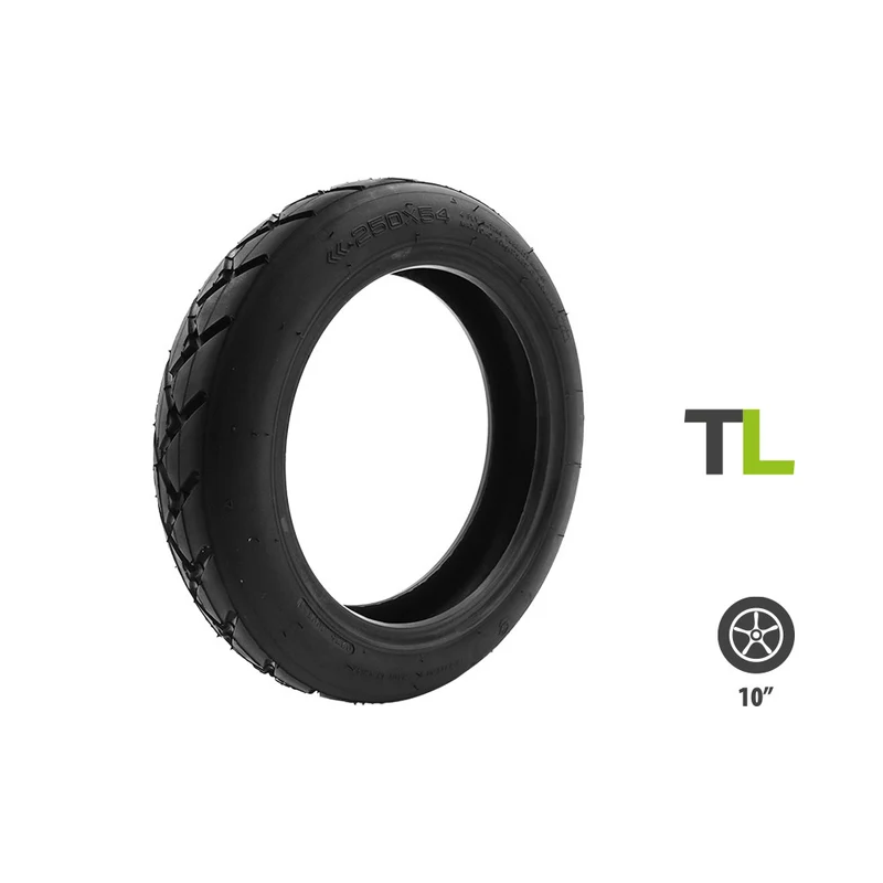 Pneu Tubeless 250x54 pour Trottinette Électrique Xiaomi Scooter 4