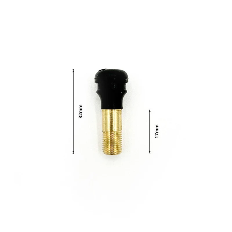 Valve Tubeless Droite 17 mm de Longueur pour Trottinette Électrique Nami