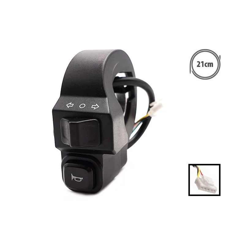 Interrupteur Klaxon Clignotants pour Trottinette Électrique Kukirin G2/G3/G4