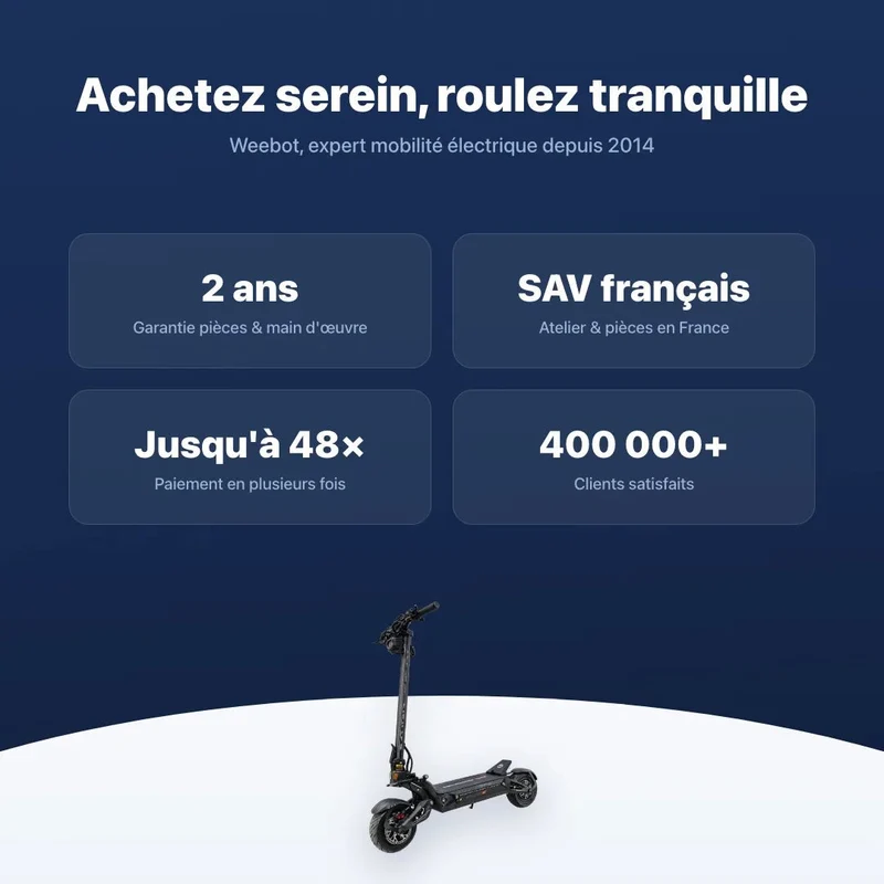 Trottinette Électrique Teverun Fighter Supreme Ultra V4 2026
