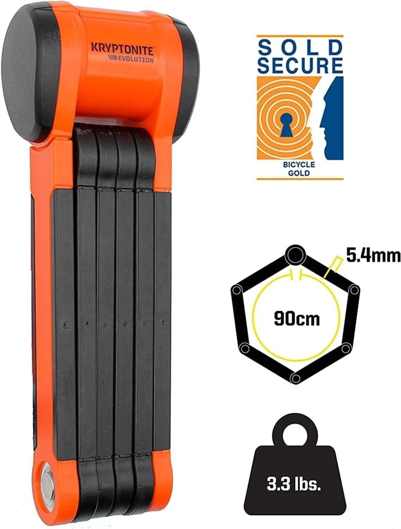 Antivol Kryptonite Évolution 790 Folding Lock - 90cm