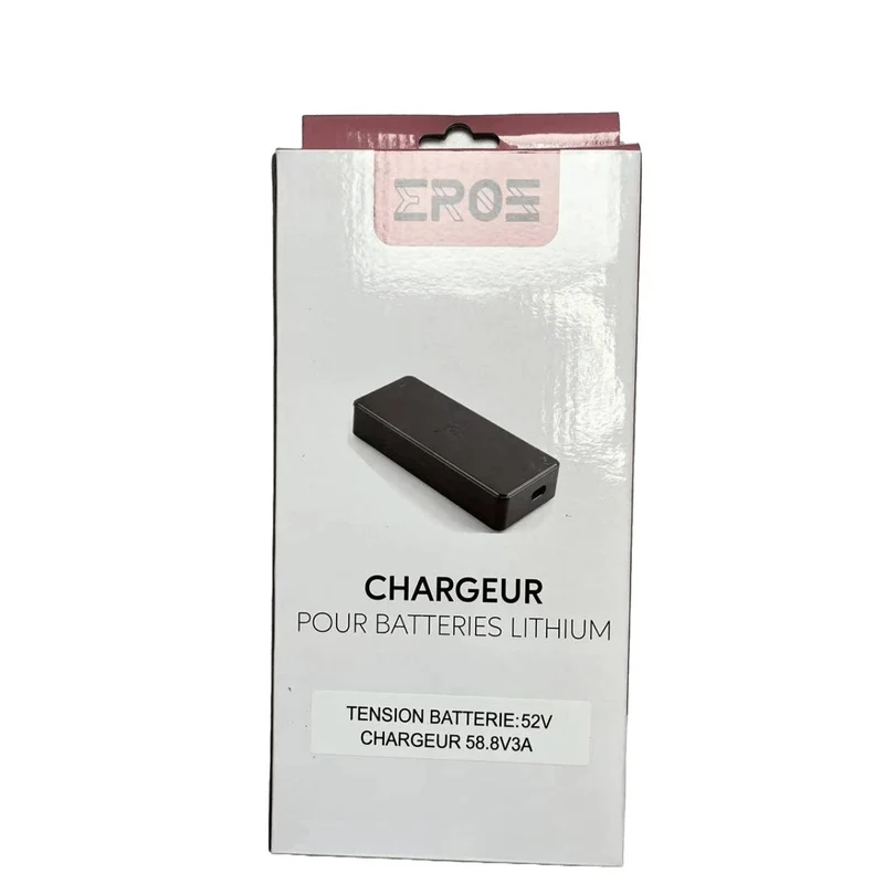 Chargeur Standard Universel de Trottinette Électrique pour Batterie 52V