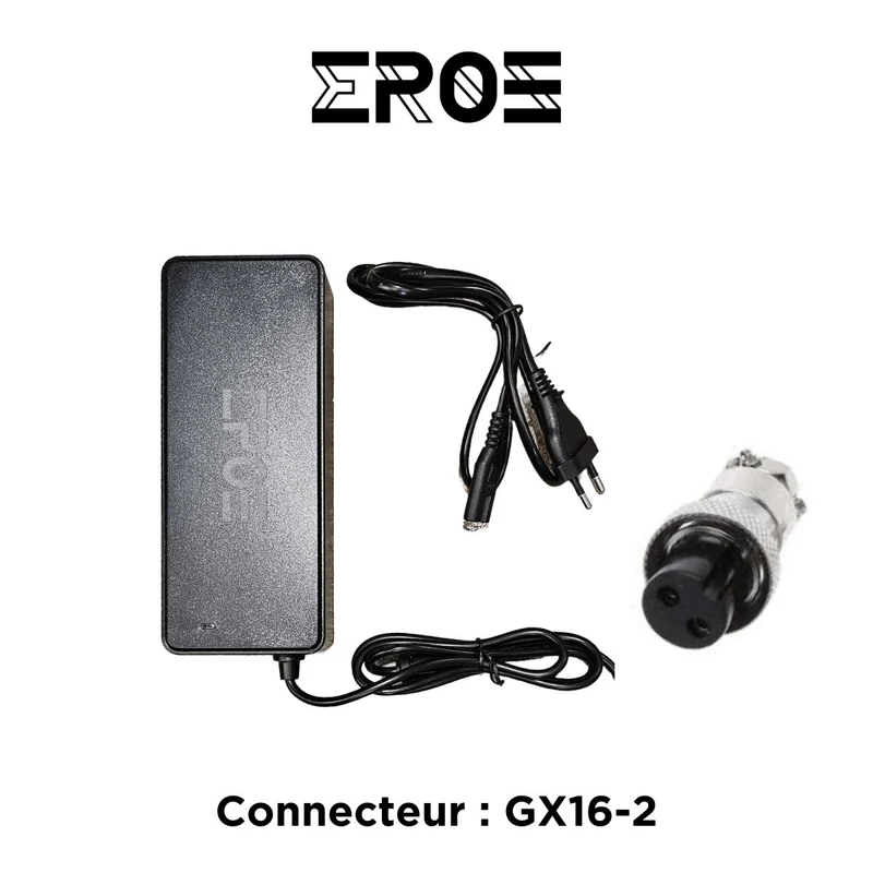 Chargeur Standard Universel de Trottinette Électrique pour Batterie 52V
