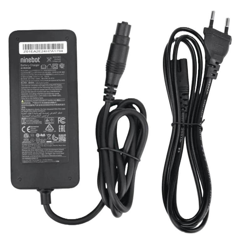 Chargeur Standard 1,3Ah pour Trottinette Electrique Segway Ninebot ZT3