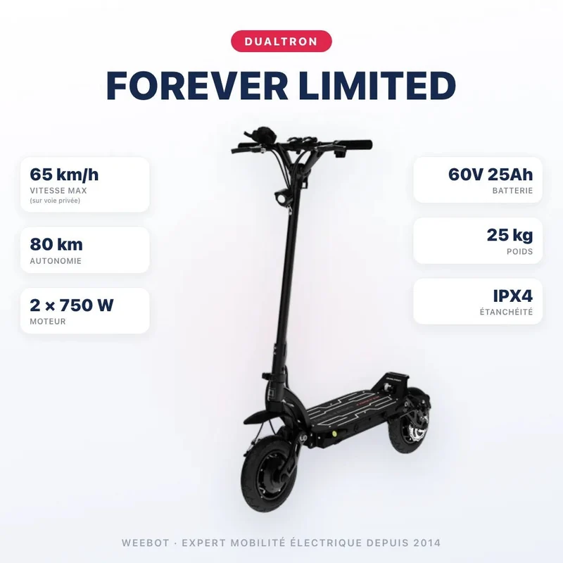 Trottinette Électrique Dualtron Forever Limited