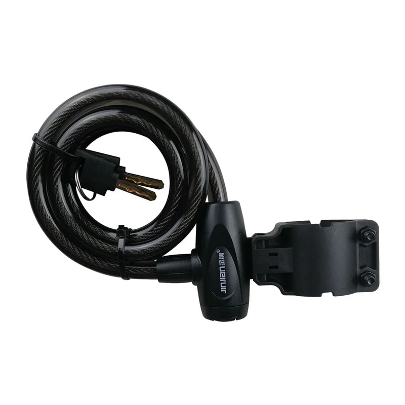 Antivol Diam 12 Long avec Clés et Support pour Trottinette Électrique