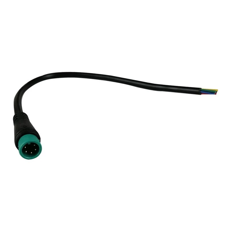 Câble Connecteur Étanche 5 Pins Male pour Trottinette Électrique
