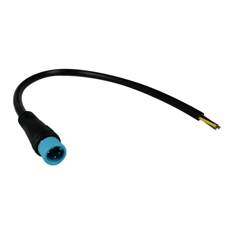 Câble Connecteur Étanche 4 Pins Male pour Trottinette Électrique