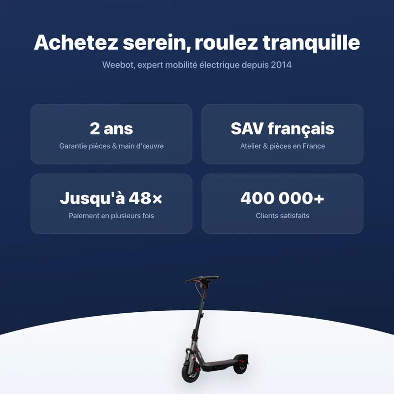 Trottinette Électrique F3 Pro E Ninebot by Segway