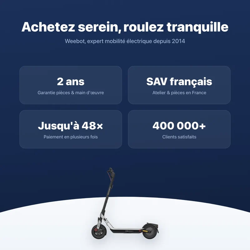 Trottinette Électrique E3 E Ninebot by Segway
