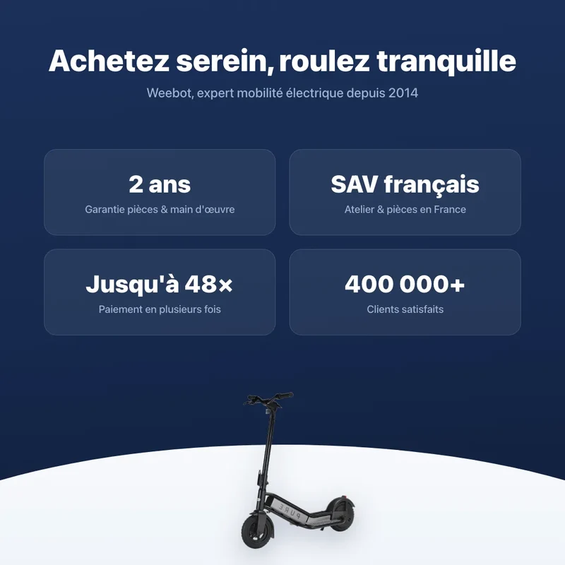 Trottinette Électrique Pure Air Escape +