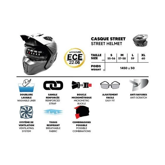 Casque Street FRV