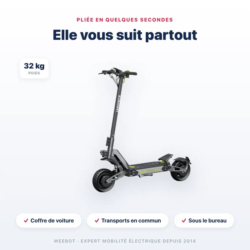 Trottinette Électrique Langfeite GT2 Mini