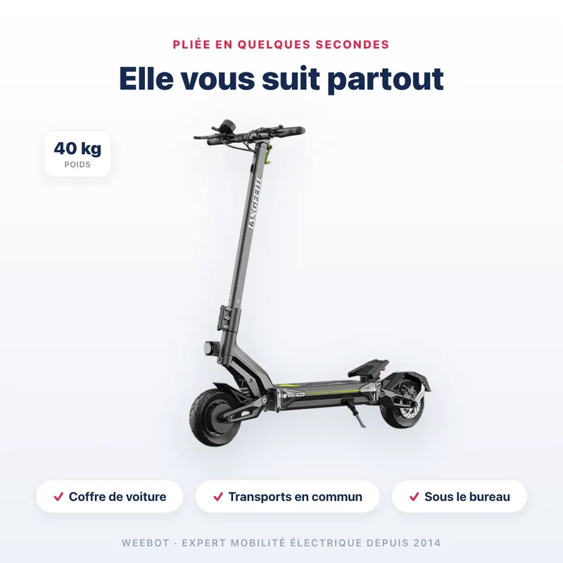 Trottinette Électrique Langfeite C6