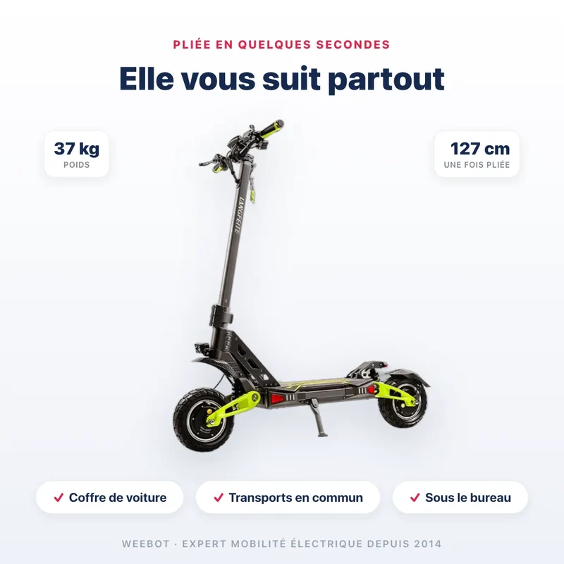 Trottinette Électrique Langfeite C5
