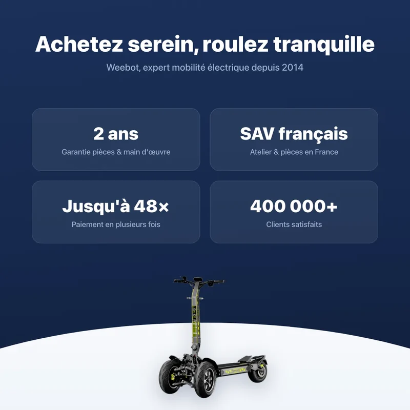 Trottinette Électrique Langfeite 3 Roues GT3