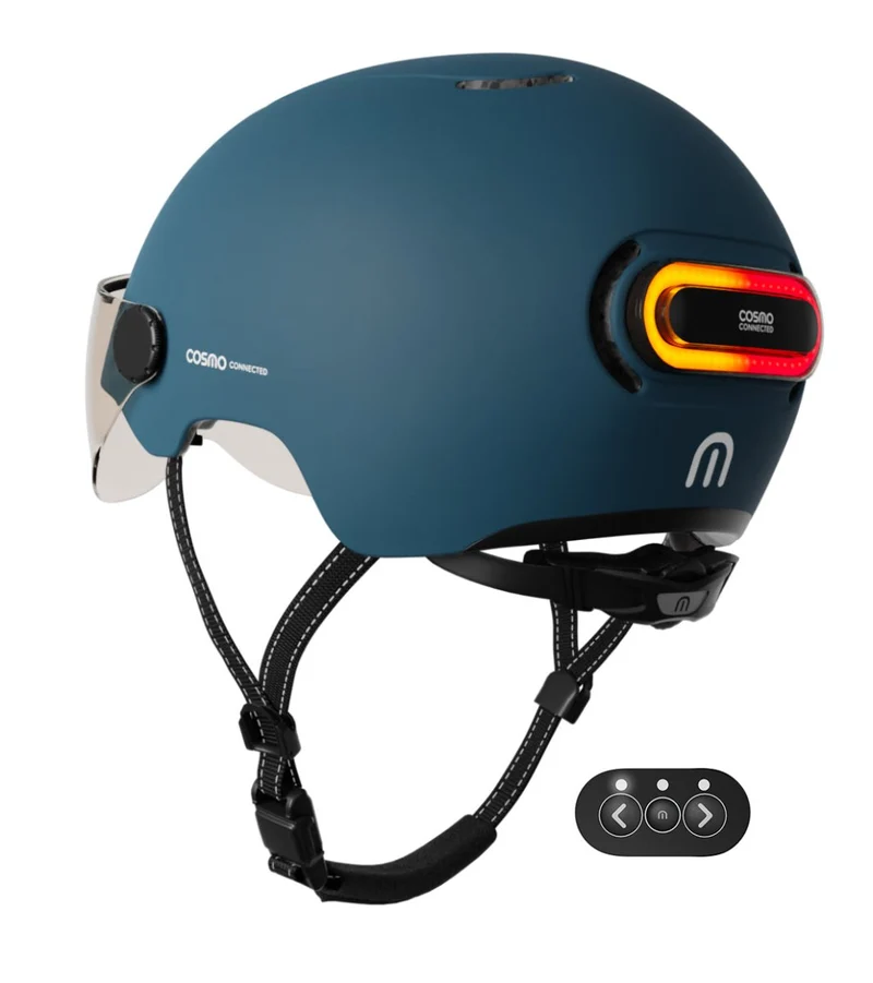Casque Cosmo Fusion Bleu Mat