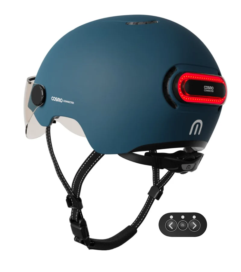 Casque Cosmo Fusion Bleu Mat