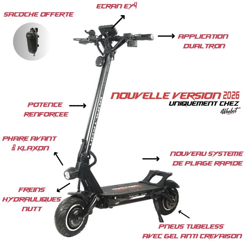 Trottinette Électrique Dualtron Victor Limited