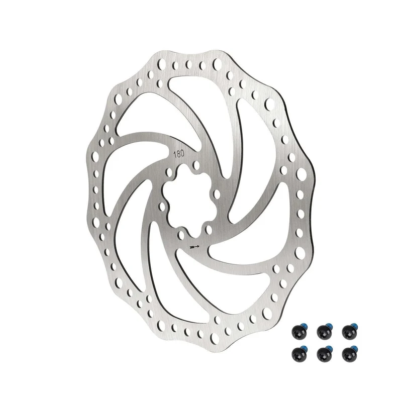 Disque de Frein Circulaire 180mm Trottinette et Vélo Électrique avec 6 Trous