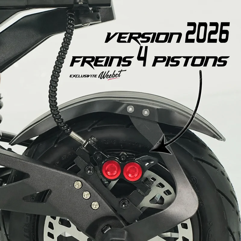 Trottinette Électrique Teverun Fighter 11 Plus V6 2026