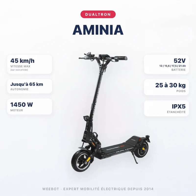 Trottinette Électrique Dualtron Aminia