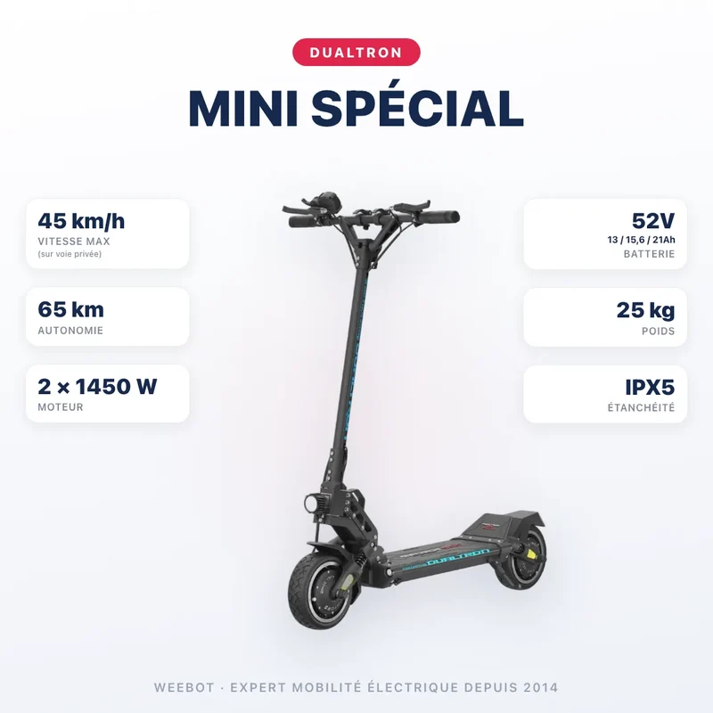 Trottinette Électrique Dualtron Mini Spécial