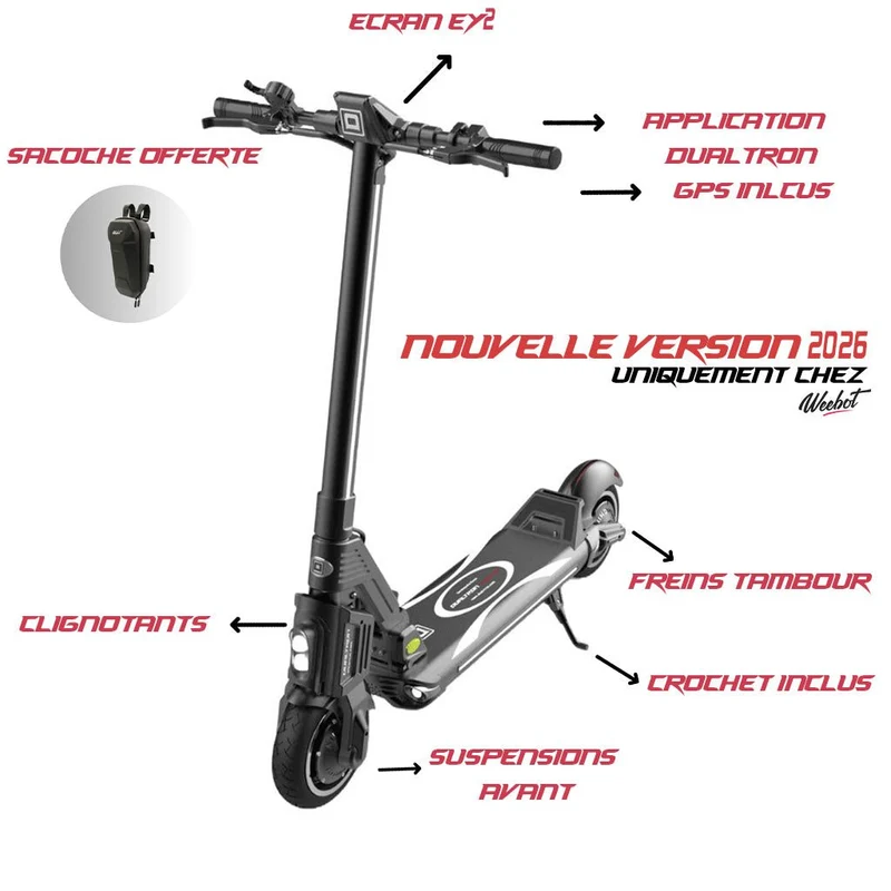 Trottinette Électrique Dualtron Pop (Popular)