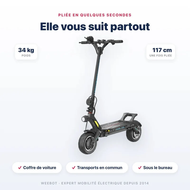 Trottinette Électrique Dualtron Victor Luxury Plus